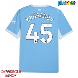 Manchester City Abdukodir Khusanov #45 Hjemmebanetrøje 2026-27 Kort ærmer